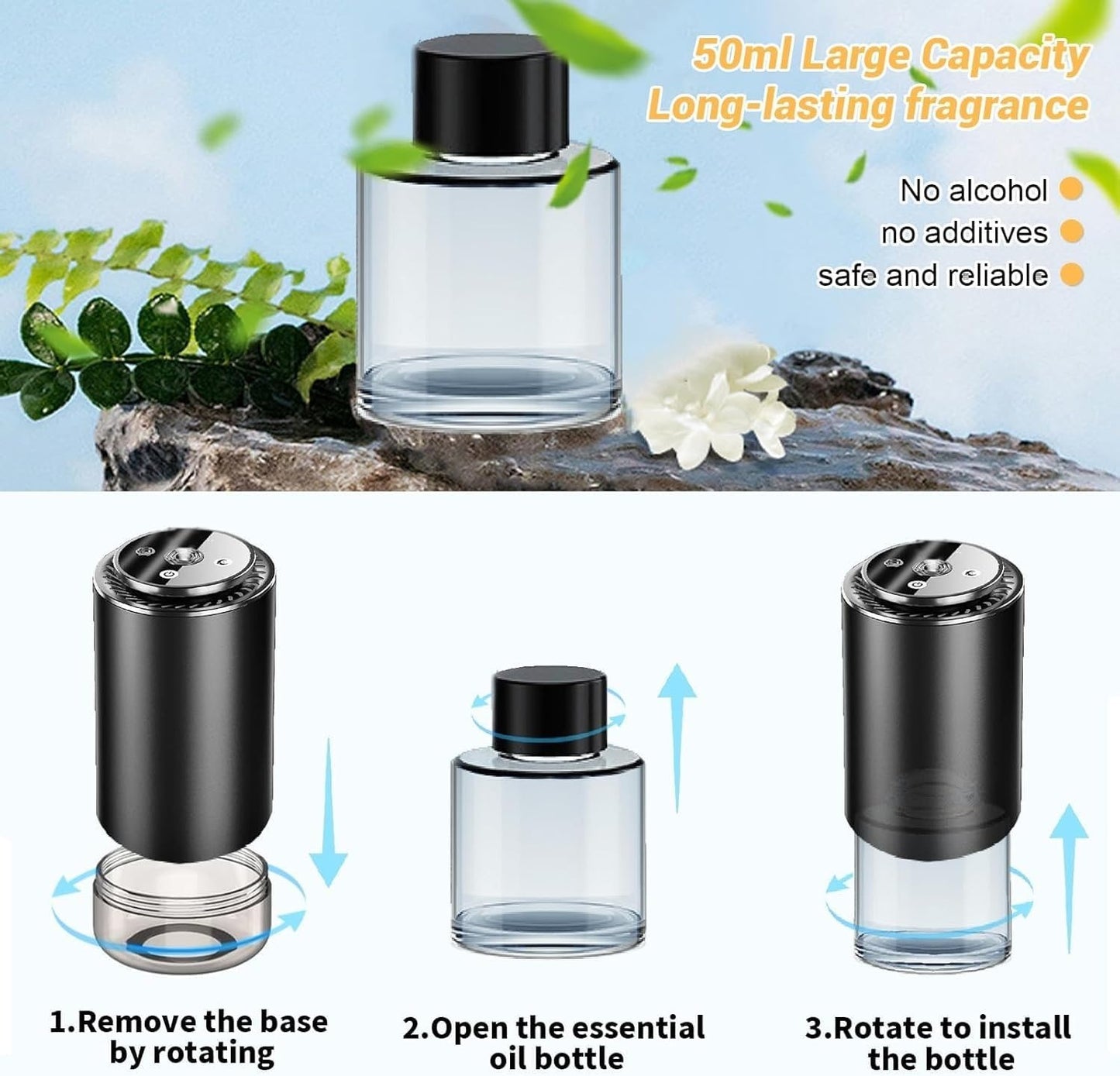 Projection Car Aroma Diffuser